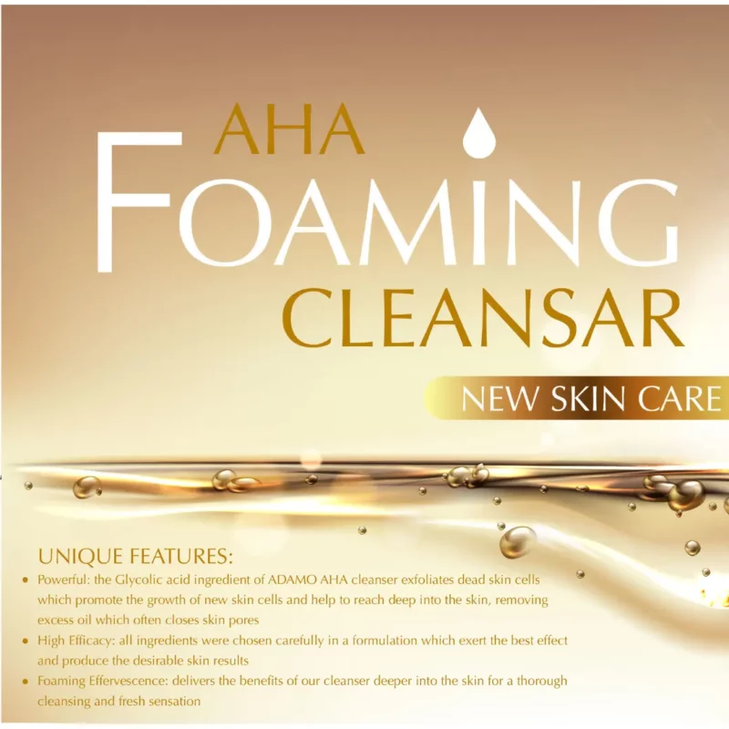 Adamo AHA Foaming Cleanser
