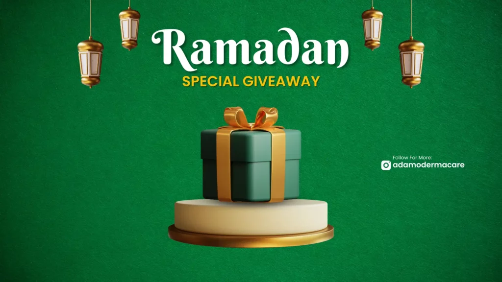 Ramadan Giveaway- Adamo Skincare
