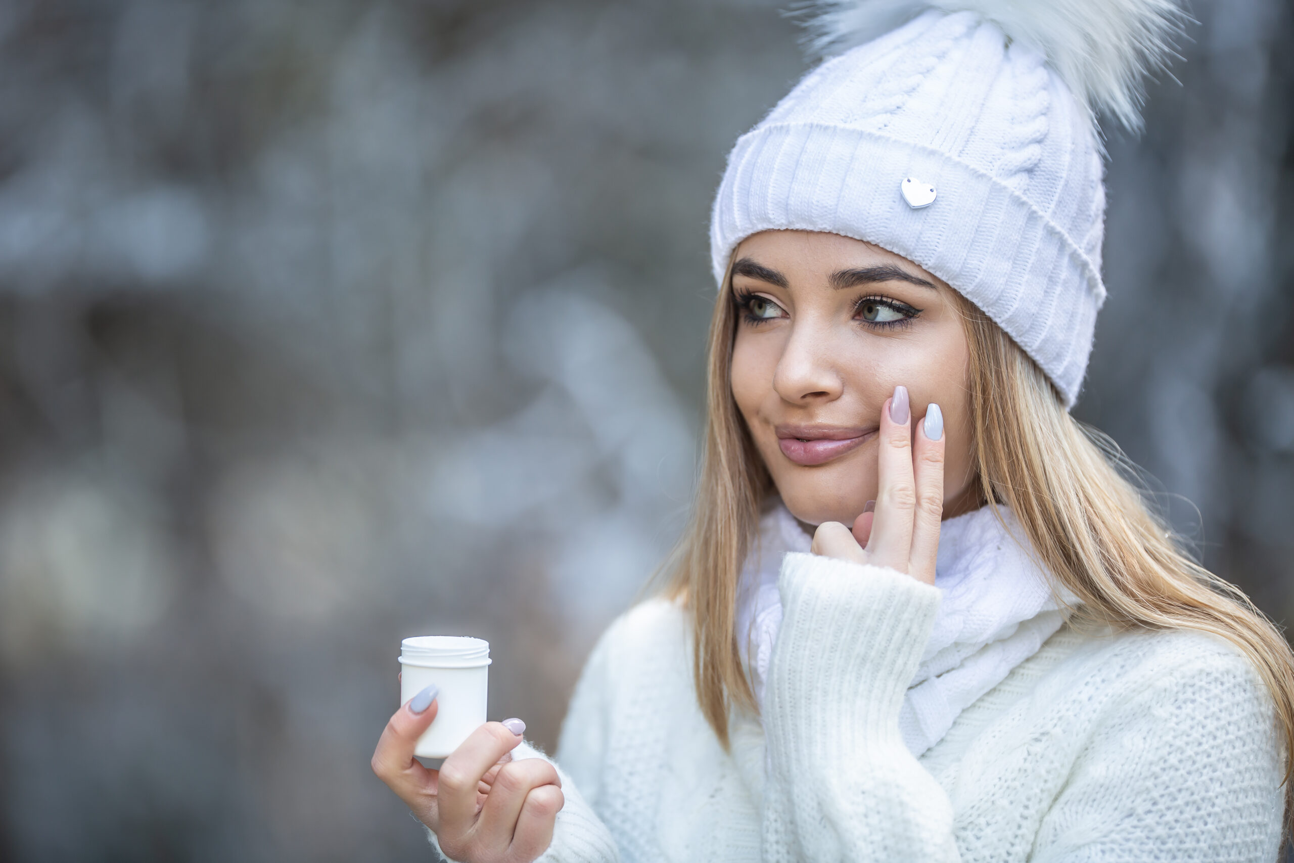 Vitamin C serum in winter season